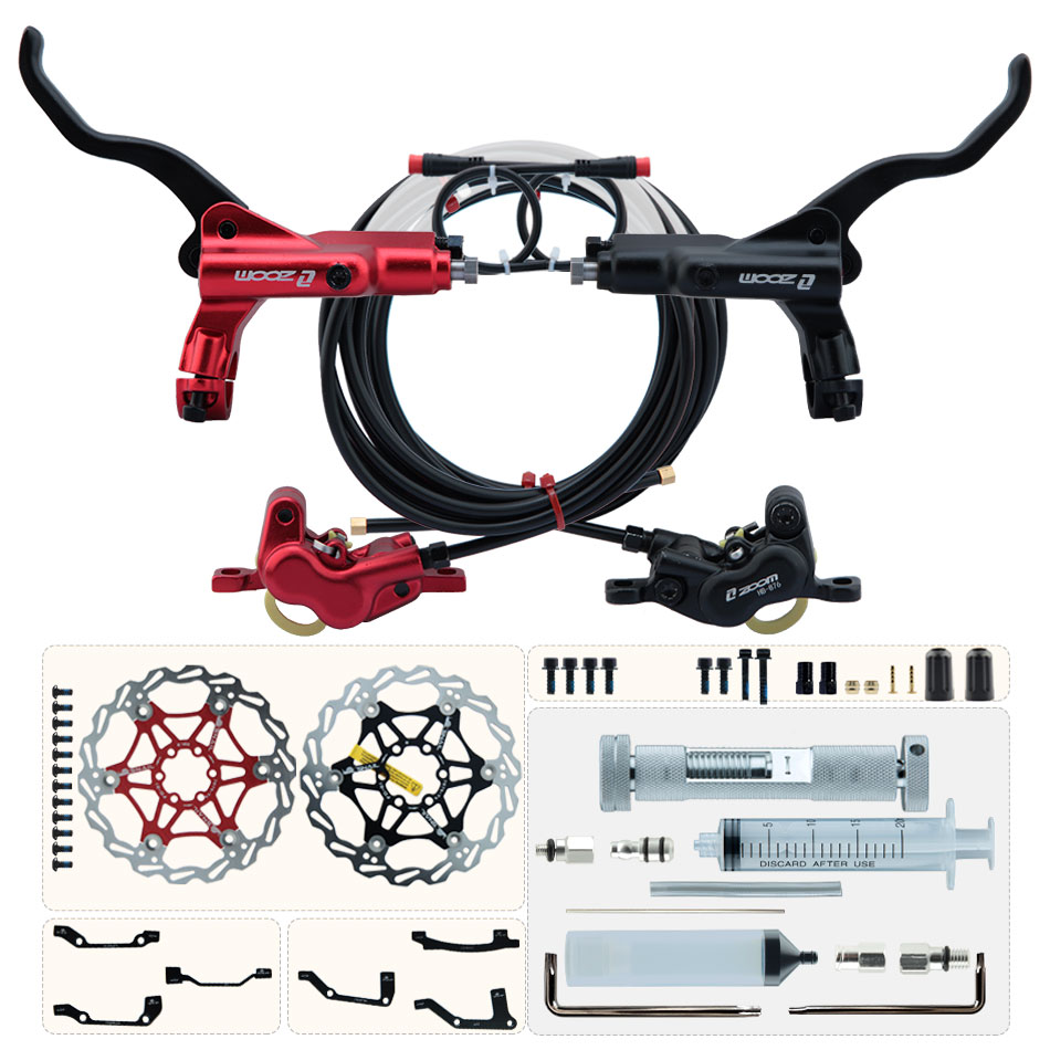 Zoom Hydraulic Brake 4 Piston E-Scooter - Zoom-disco de freio hidráulico para dobrar