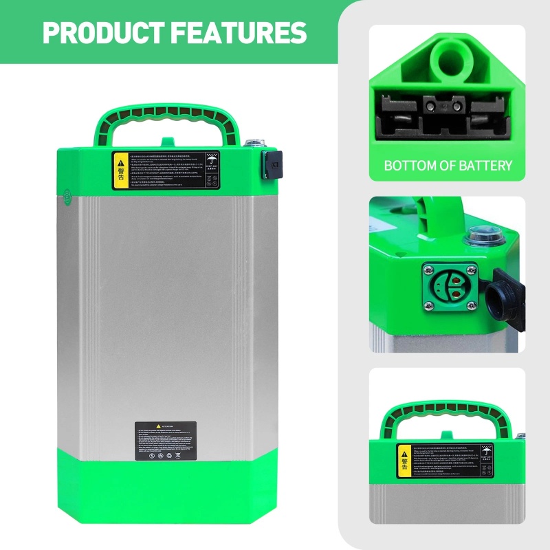 72V 30Ah Lifepo4 Battery Pack - Bateria de Lítio 48V 20Ah para