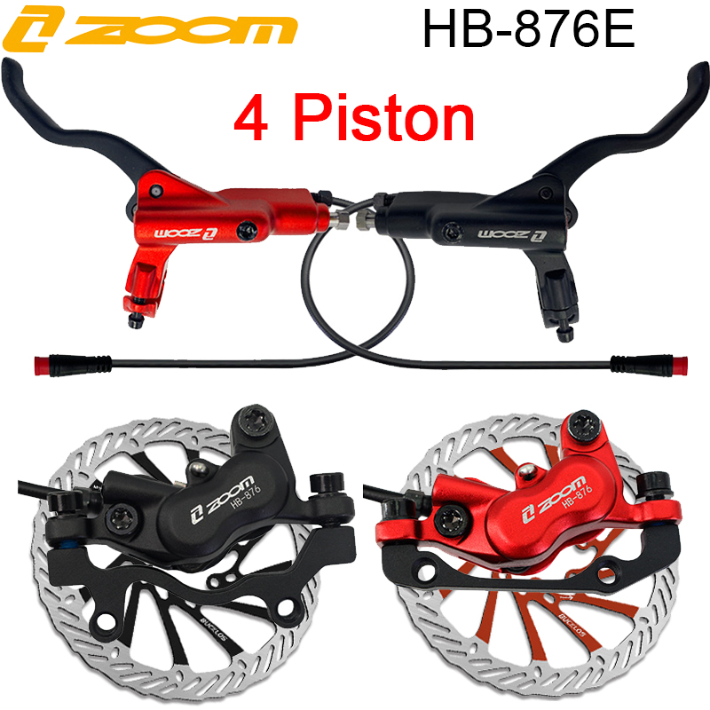 Conjunto de Freios a Disco Elé - Zoom Hydraulic Brake 4 Piston E-Scooter avaliação e preço