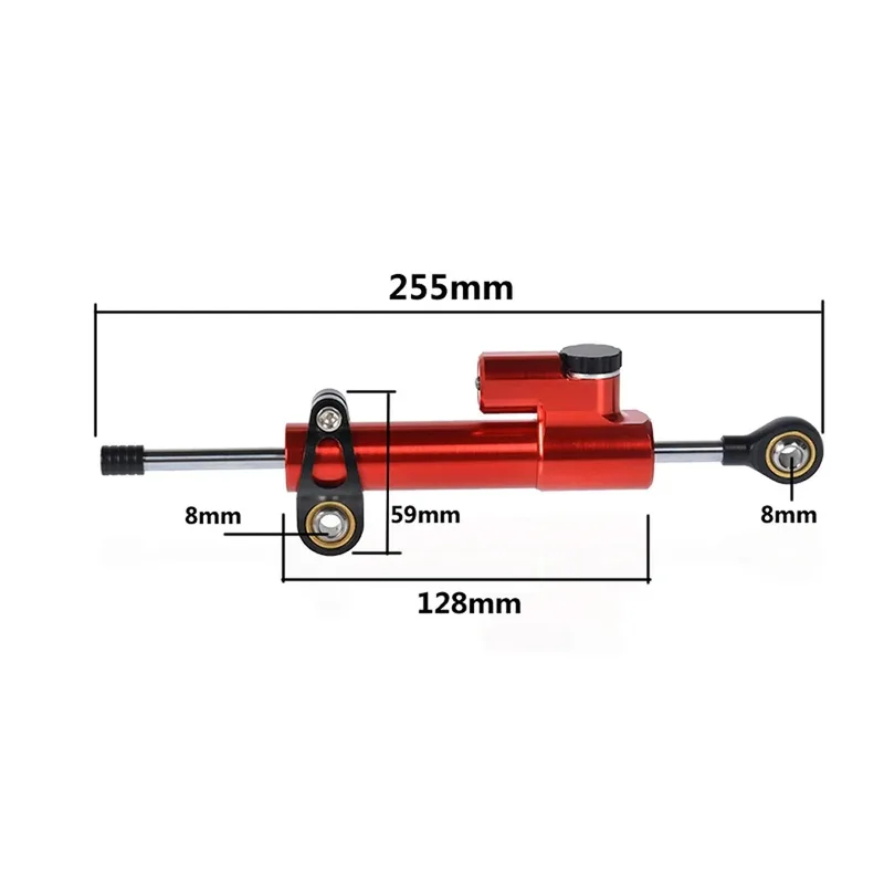Para Honda Africa Twin CRF1000 - Steering Damper Stabilizer Kit Cnc avaliação e preço