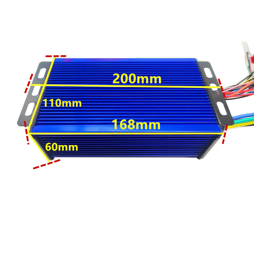 Controlador sem escova do moto - 72V 45A Dual Controller avaliação e preço