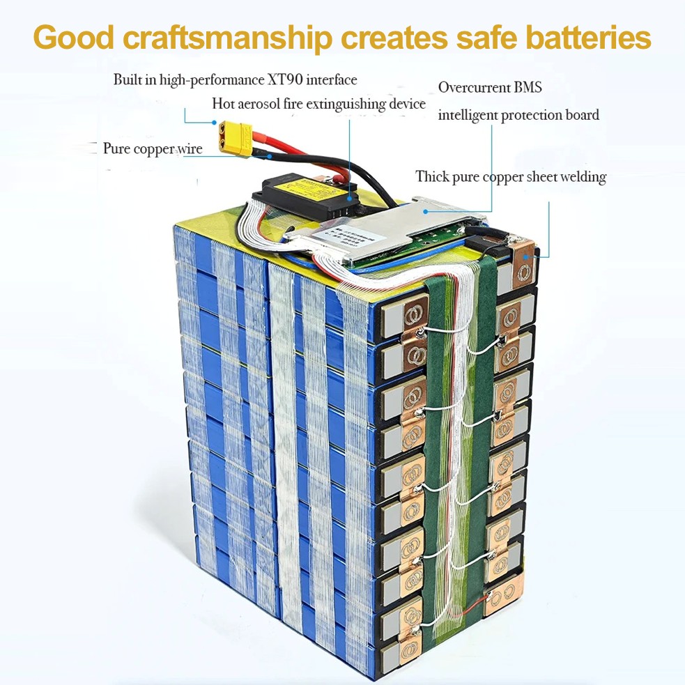 Bateria LifePO4 de Longa Duraç - 72V 30Ah Lifepo4 Battery Pack avaliação e preço