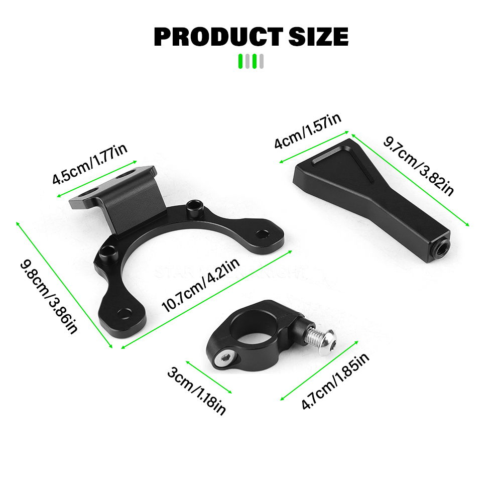 Novo Amortecedor de Direção CN - Steering Damper Stabilizer Kit Cnc avaliação e preço