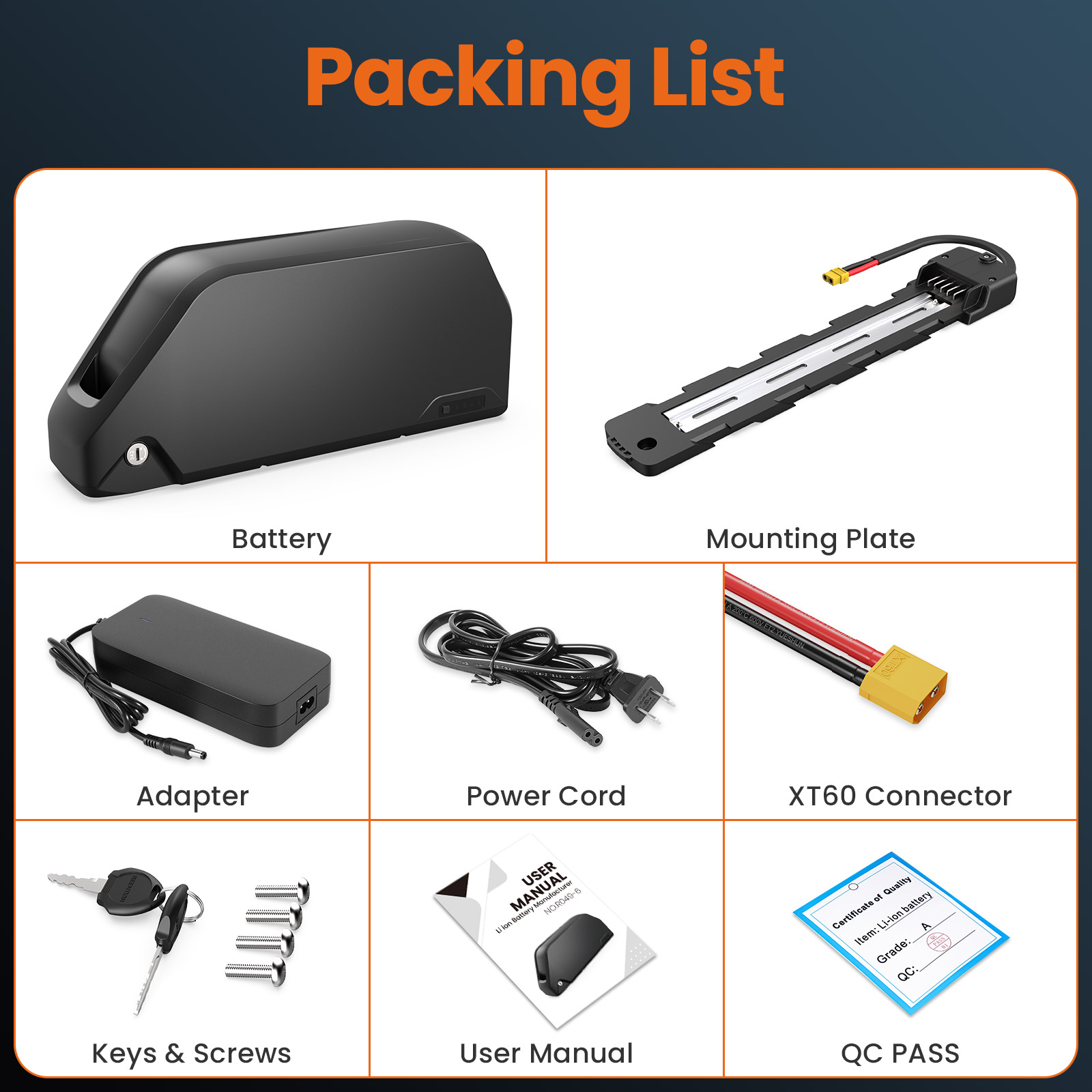 Bateria Polly para E-bike 48V  - 60V 30Ah 21700 Battery Pack avaliação e preço