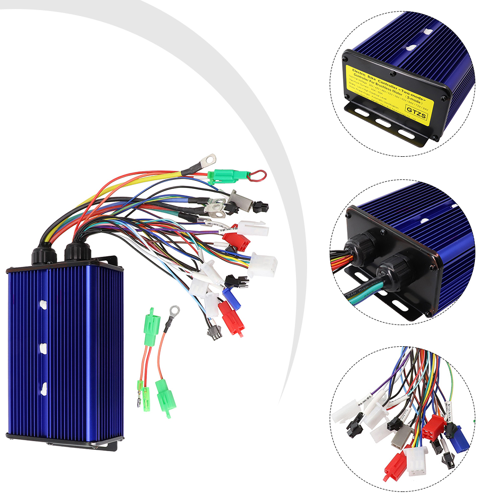 36v 48v 60v 72v 1800w controla - 72V 45A Dual Controller avaliação e preço