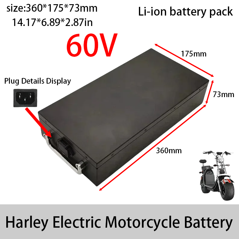 Bateria elétrica de íon-lítio  - 72V 30Ah Lifepo4 Battery Pack avaliação e preço