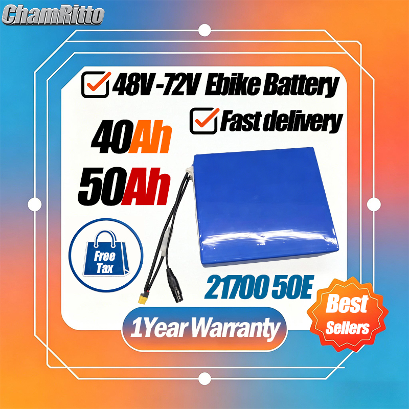 Bateria 48V 20ah 30ah 40ah 50a - 60V 30Ah 21700 Battery Pack avaliação e preço