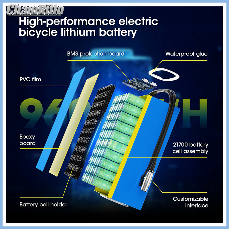 Bateria 48V 20ah 30ah 40ah 50a - 60V 30Ah 21700 Battery Pack avaliação e preço