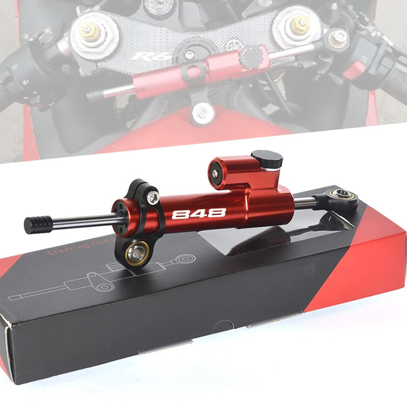 Para ducati 848 2007-2013 2008 - Steering Damper Stabilizer Kit Cnc avaliação e preço